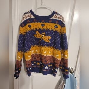 Coraline  dragonfly sweater xl
